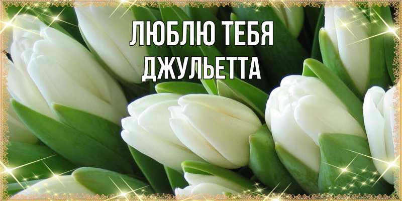 Картинка Люблю тебя, Джульетта