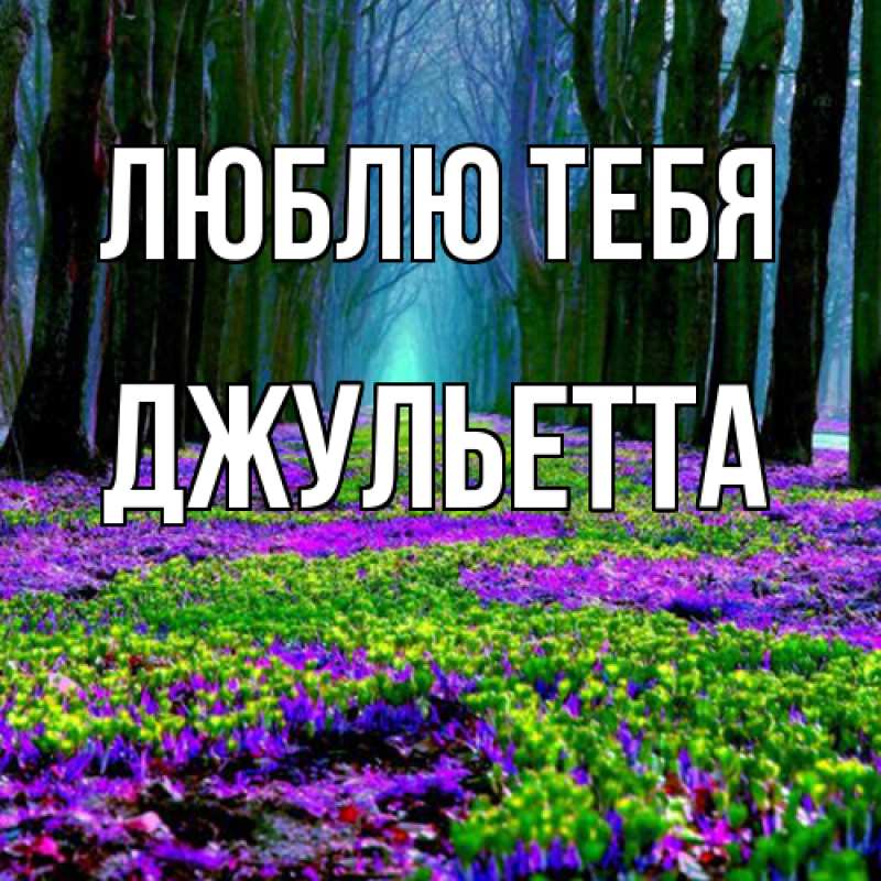 Картинка Люблю тебя, Джульетта