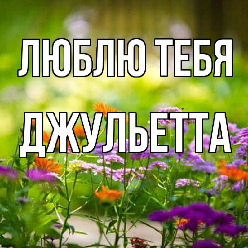 Картинка Люблю тебя, Джульетта