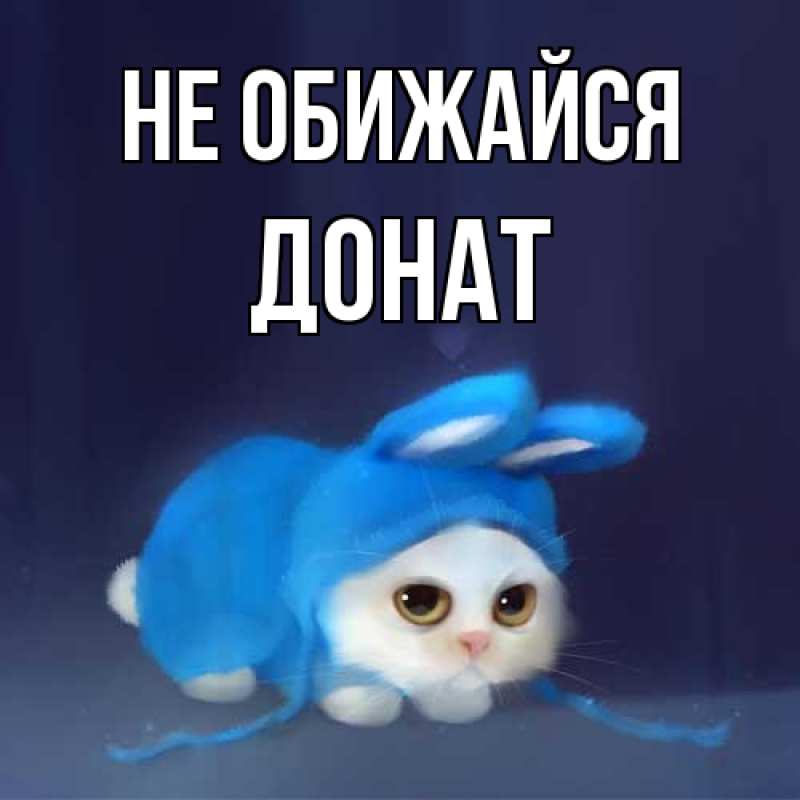 Картинка Не обижайся, Донат