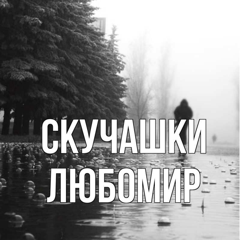 Открытка с именем, Любомир, Скучашки