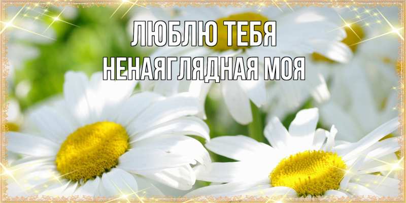 Картинка Люблю тебя, Ненаяглядная моя