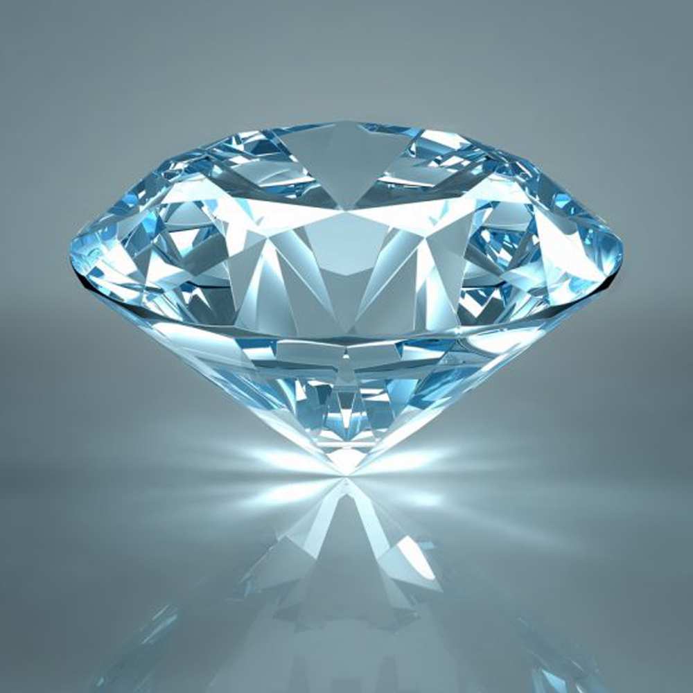 Открытка на каждый день с именем, Лолита C юбилеем с бриллиантом голубого цвета Прикольная открытка с пожеланием онлайн скачать бесплатно 