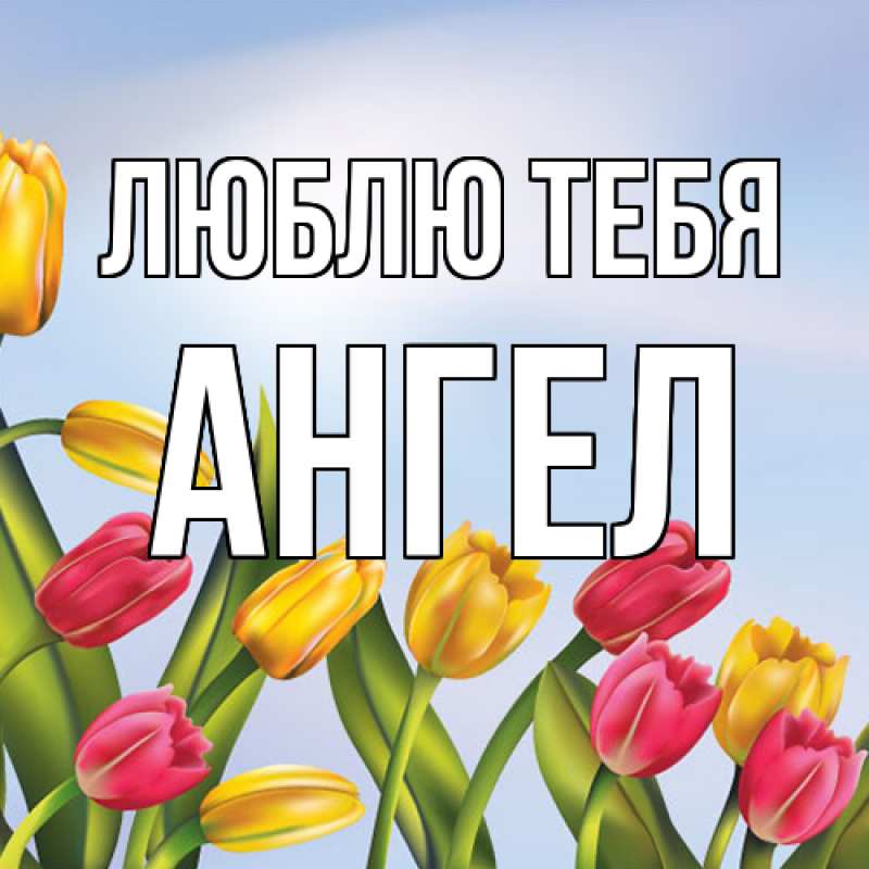 Картинка Люблю тебя, Ангел