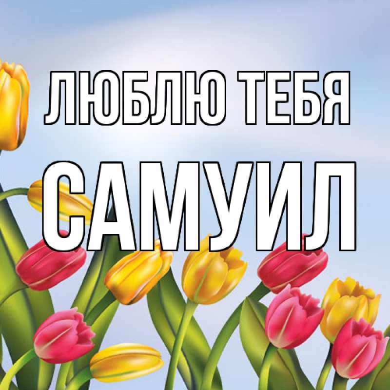 Картинка Люблю тебя, Самуил