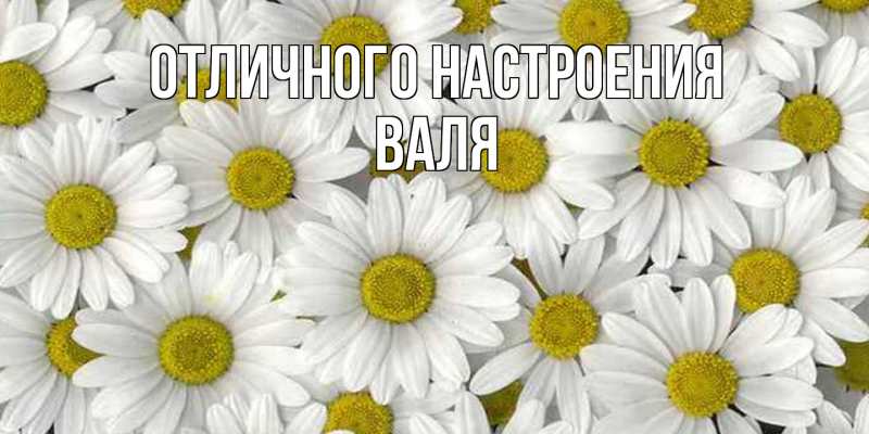 Картинка Отличного настроения, Валя