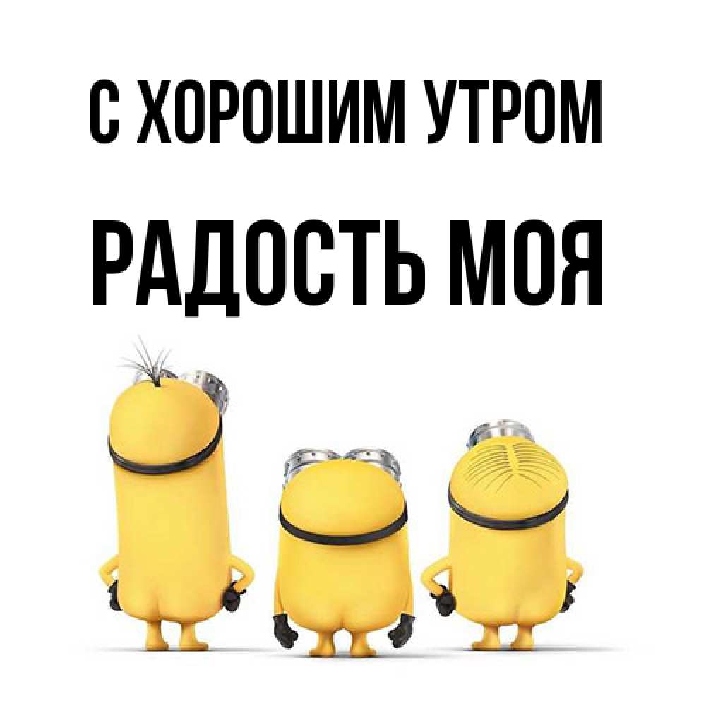 Открытка на каждый день с именем, Радость-моя С хорошим утром подписать открытку онлайн бесплатно Прикольная открытка с пожеланием онлайн скачать бесплатно 
