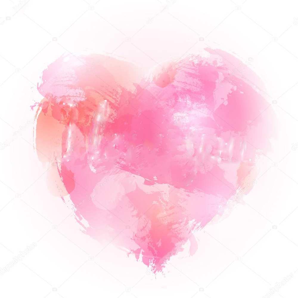 Открытка на каждый день с именем, Рубен С любовью тебе из краски Прикольная открытка с пожеланием онлайн скачать бесплатно 