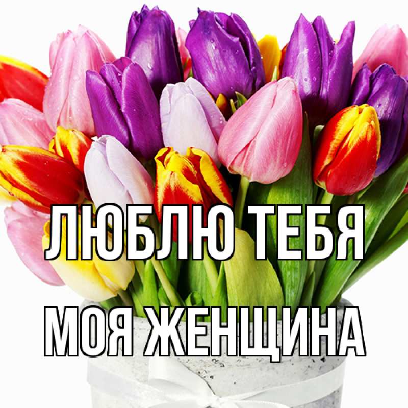 Картинка Люблю тебя, Моя женщина