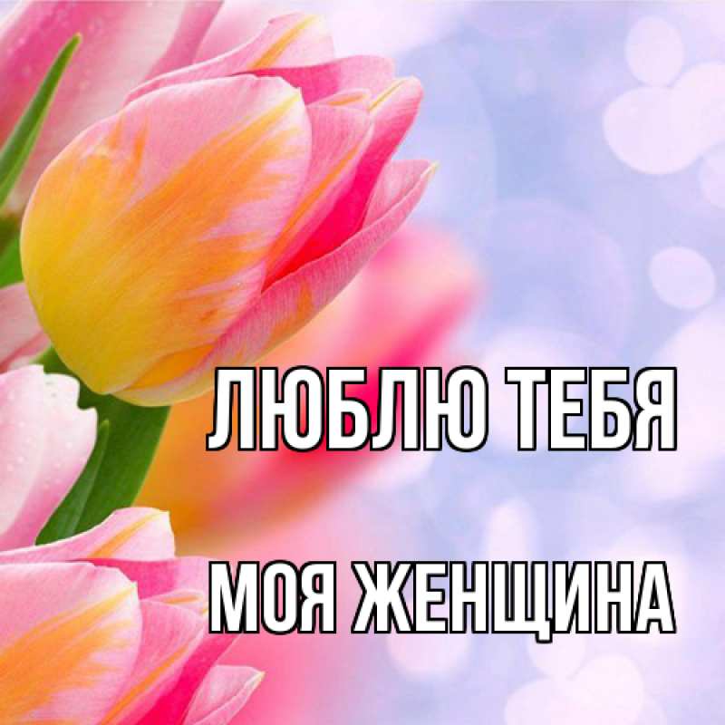 Картинка Люблю тебя, Моя женщина