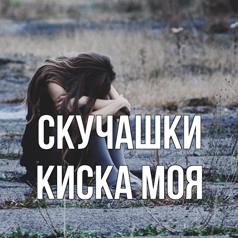 Картинка Скучашки, Киска моя