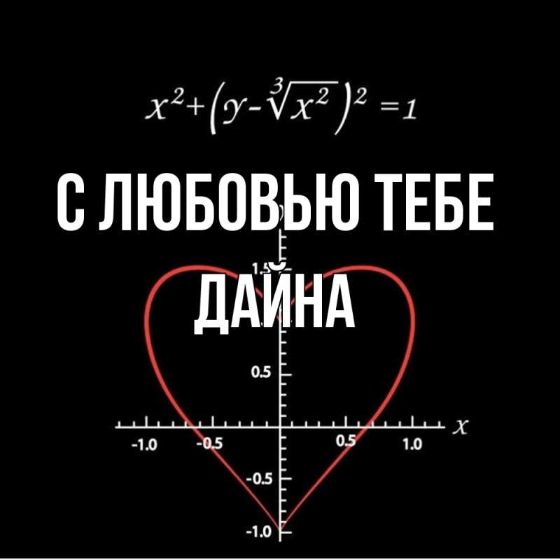 Картинка С любовью тебе, Дайна