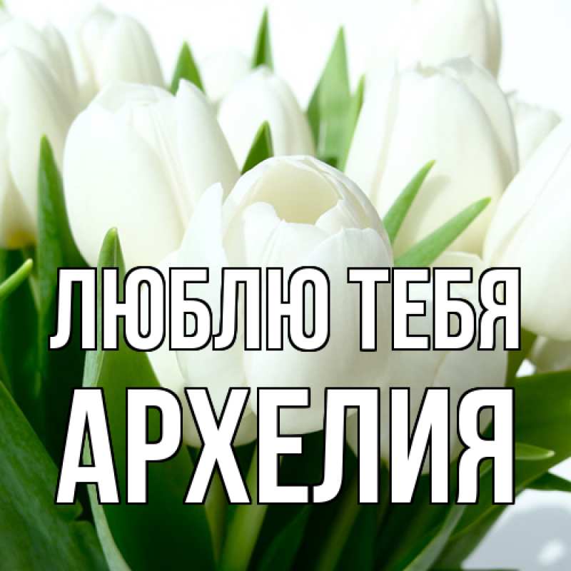 Картинка Люблю тебя, Архелия