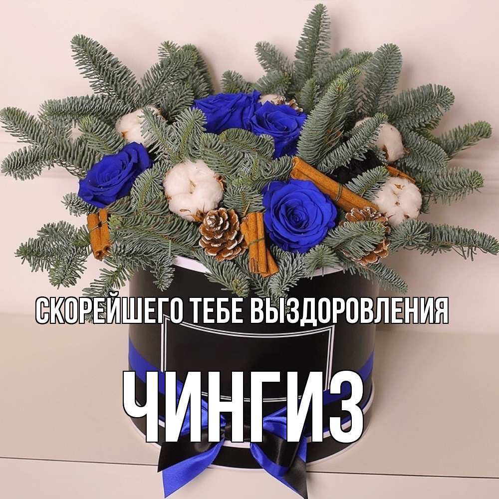 Открытка на каждый день с именем, Чингиз Скорейшего тебе выздоровления короче кто то загрузил эти шишки Прикольная открытка с пожеланием онлайн скачать бесплатно 