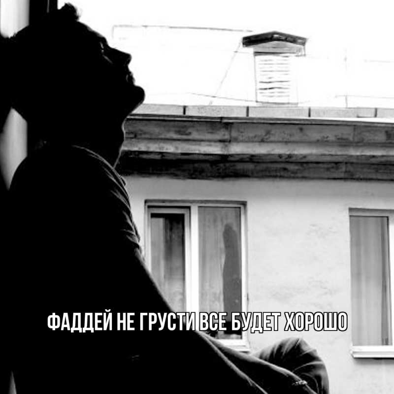 Картинка Не грусти, все будет хорошо, Фаддей