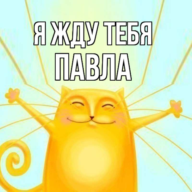 Картинка Я жду тебя, Павла