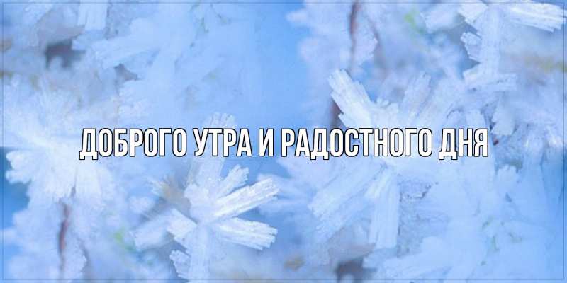 Картинка Доброго утра и радостного дня, 