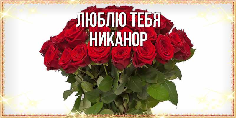 Картинка Люблю тебя, Никанор