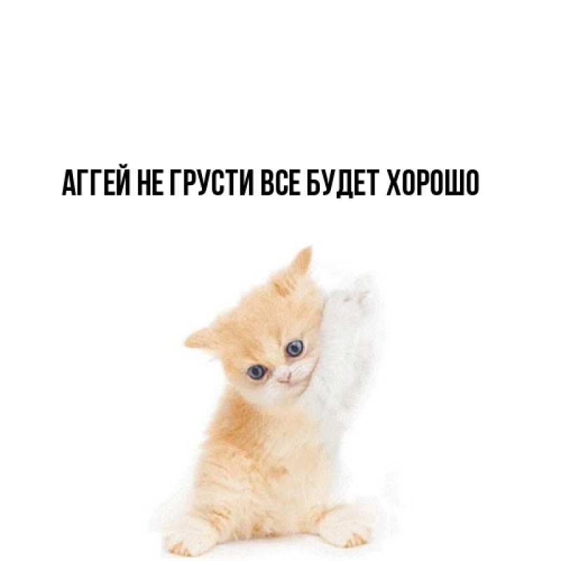 Картинка Не грусти, все будет хорошо, Аггей