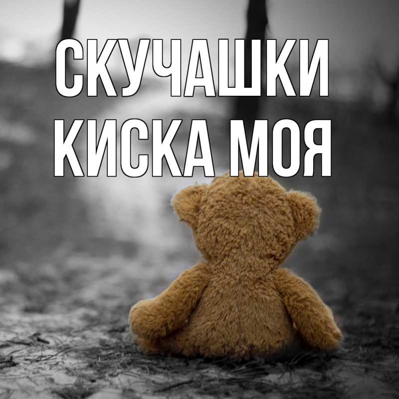 Картинка Скучашки, Киска моя