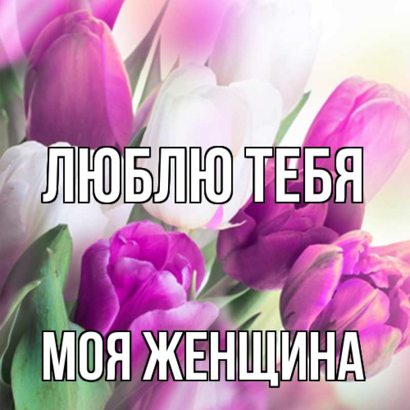 Картинка Люблю тебя, Моя женщина