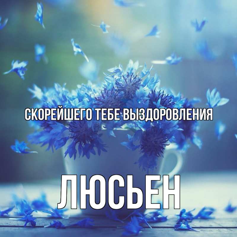 Картинка Скорейшего тебе выздоровления, Люсьен