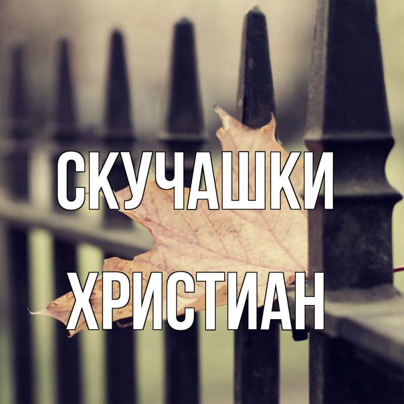 Картинка Скучашки, Христиан