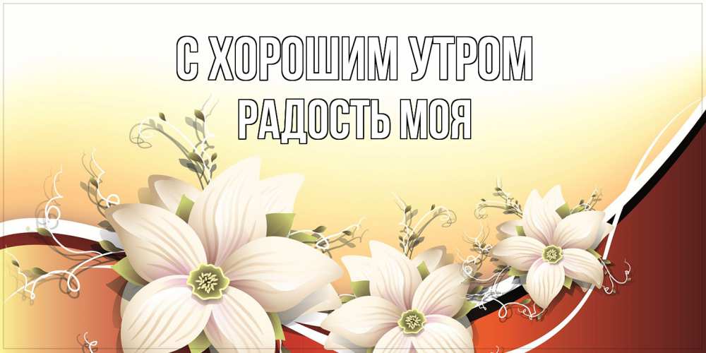 Открытка на каждый день с именем, Радость-моя С хорошим утром пожелания доброго утра Прикольная открытка с пожеланием онлайн скачать бесплатно 