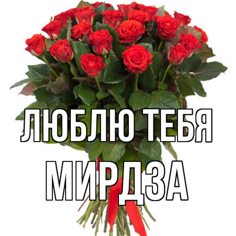 Картинка Люблю тебя, Мирдза