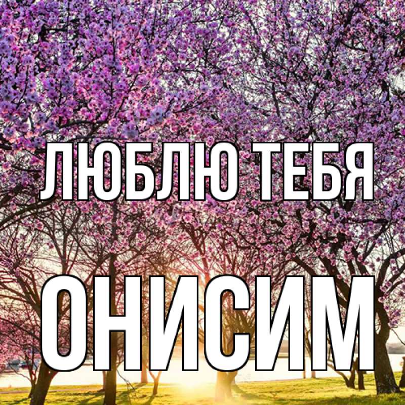 Картинка Люблю тебя, Онисим