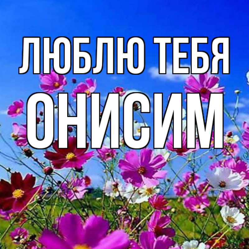 Картинка Люблю тебя, Онисим