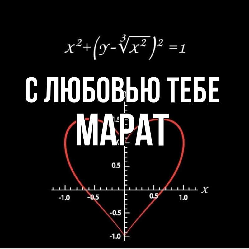 Картинка С любовью тебе, Марат