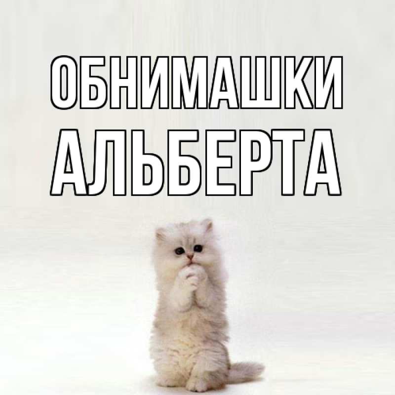 Картинка Обнимашки, Альберта