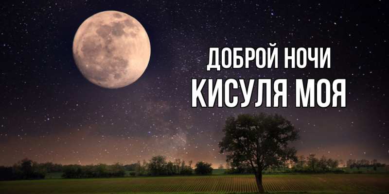 Картинка Доброй ночи, Кисуля моя