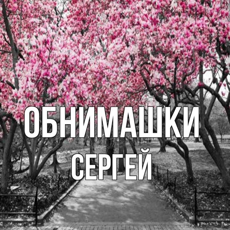 Картинка Обнимашки, Сергей