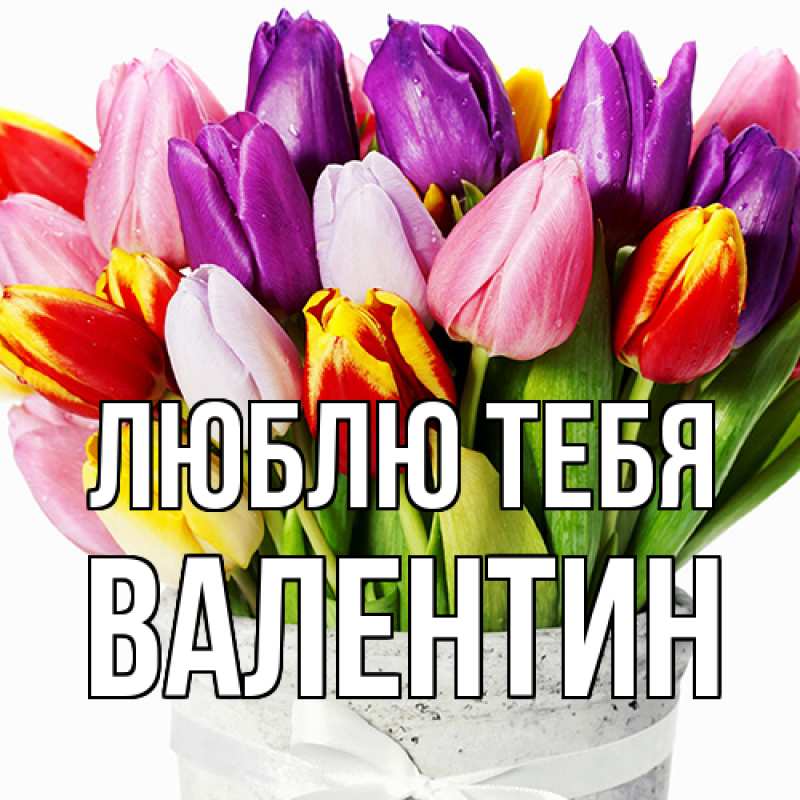 Картинка Люблю тебя, Валентин