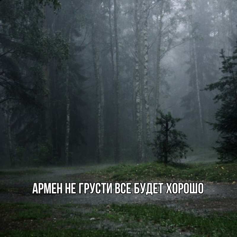 Картинка Не грусти, все будет хорошо, Армен