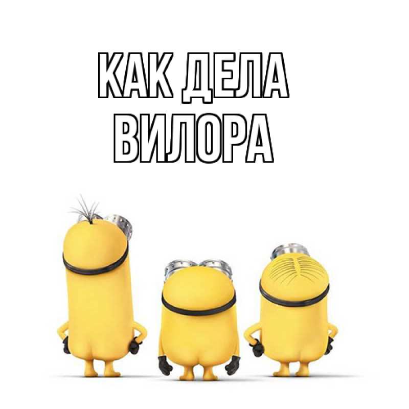 Картинка Как дела, Вилора