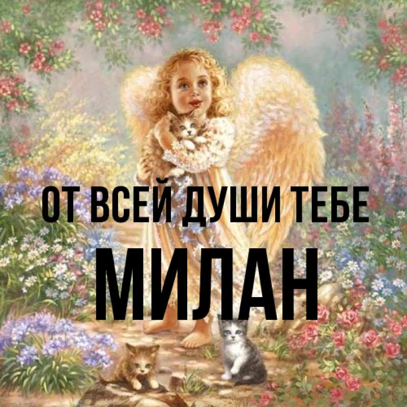 Картинка От всей души тебе, Милан