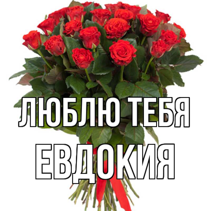 Картинка Люблю тебя, Евдокия